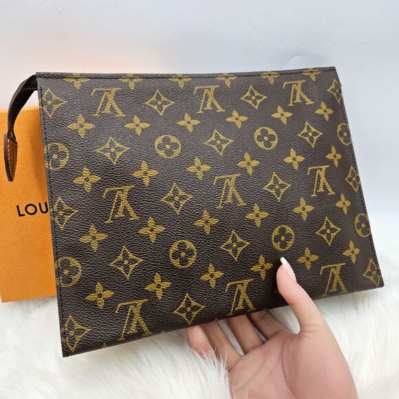 Louis Vuitton  Monogram Pouch 26cm[5KKZrE] - Picture 6 of 17